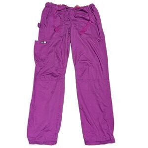 Koi Lite Scrub Pants Xtra Small Wine Slim Fit Mechanical Stretch